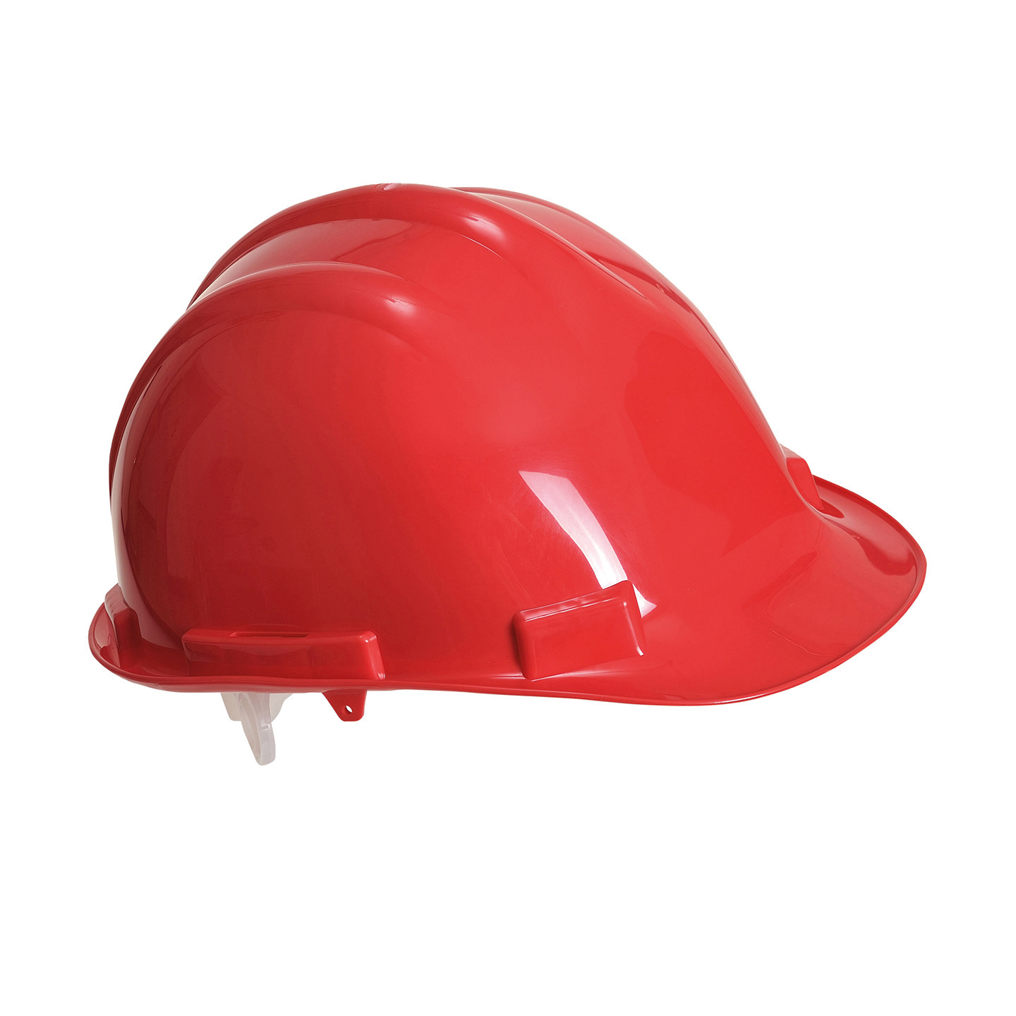Veiligheidshelm-bouwhelm hoofdbescherming rood verstelbaar 55-62 cm