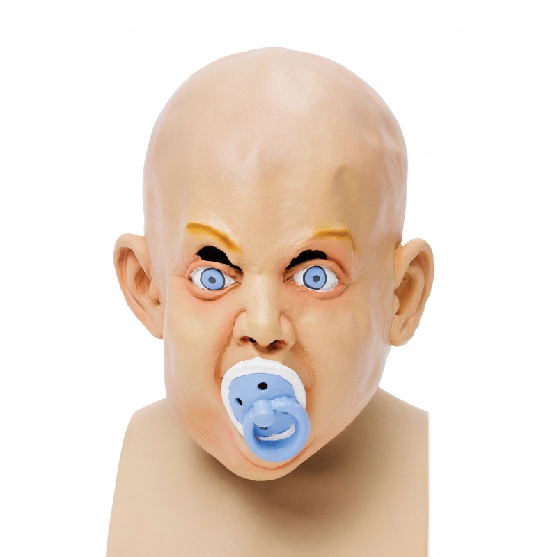 Verkleed baby masker van latex