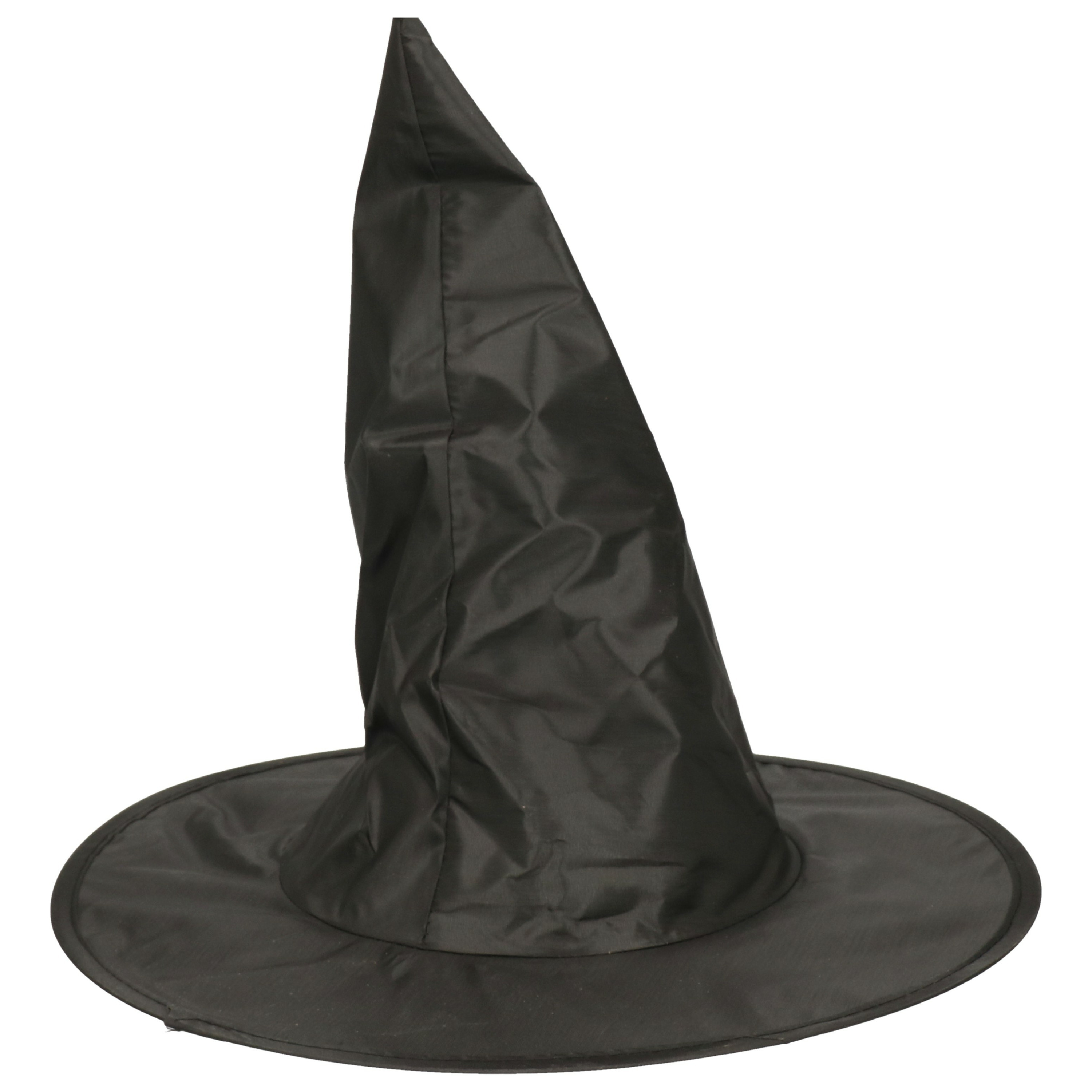Verkleed heksenhoed zwart voor volwassenen Halloween hoofddeksels