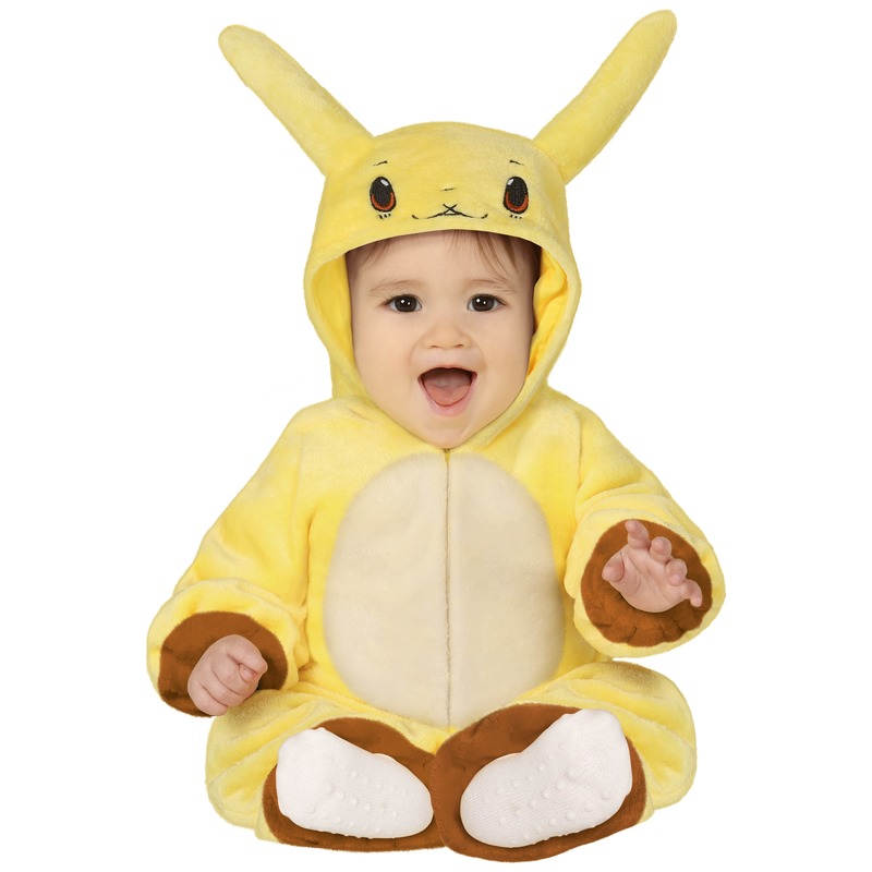 Verkleedkleding gele cartoon chinchilla kostuum voor baby-peuter