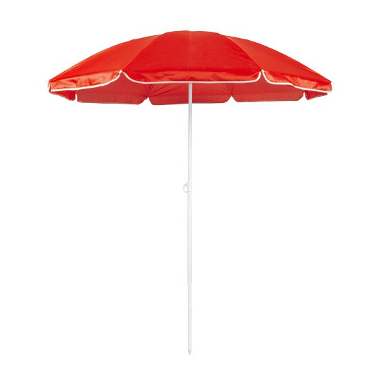 Verstelbare strand-tuin parasol rood 150 cm