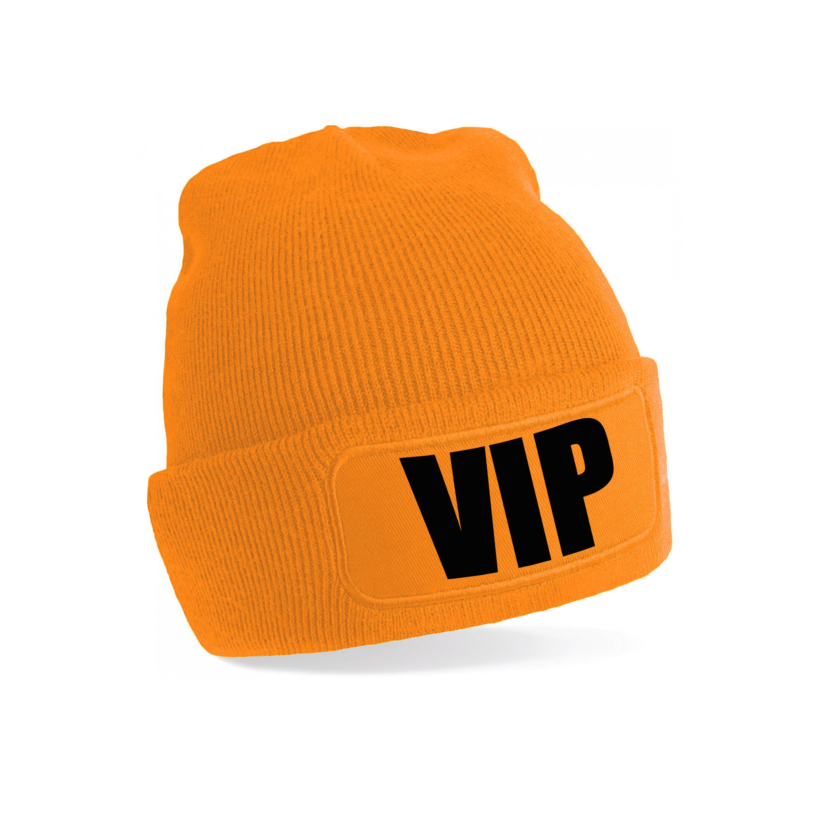 VIP muts-beanie onesize unisex oranje