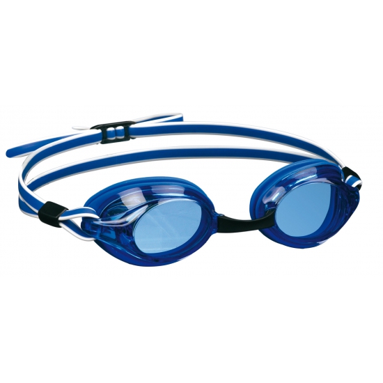Wedstrijd duikbril blauw-wit