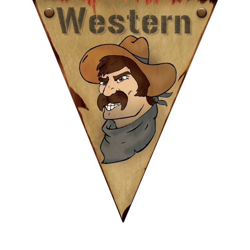 Western thema slinger Western