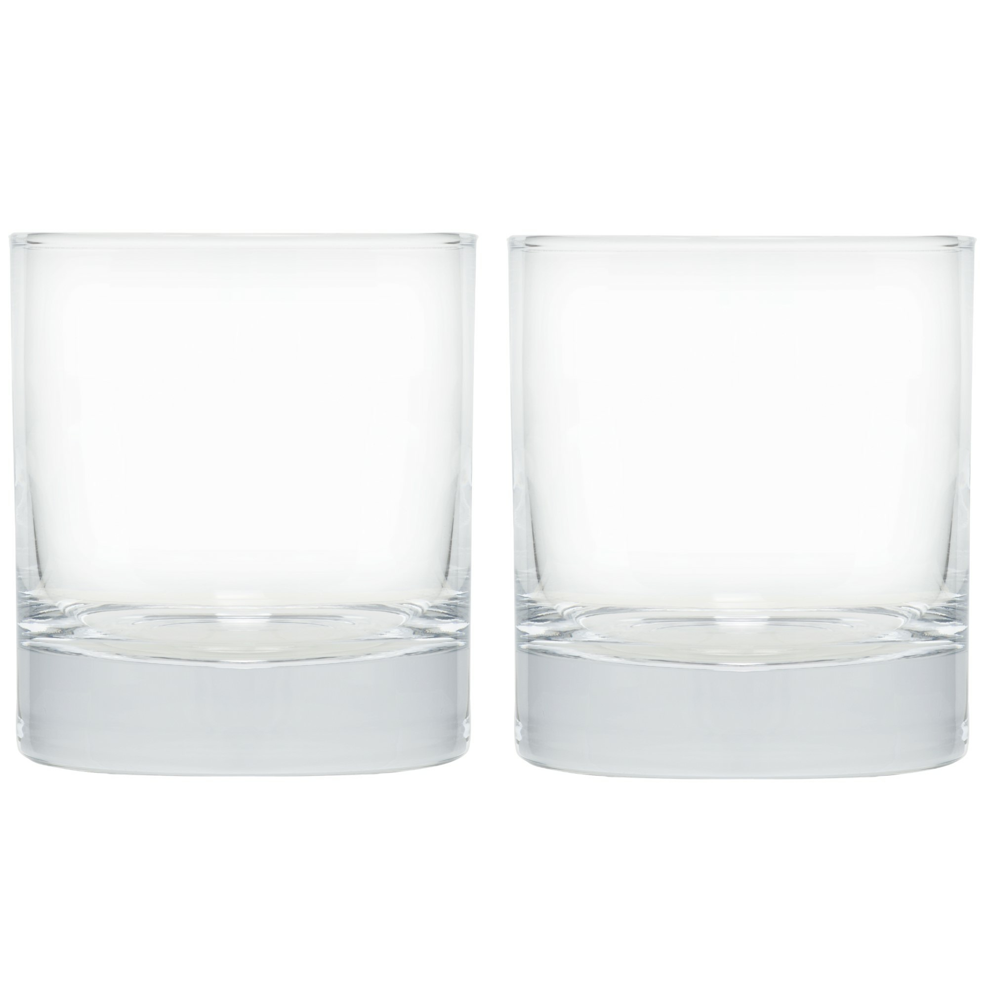 Whisky tumbler glazen 6x transparant 380 ml 8 x 13 cm