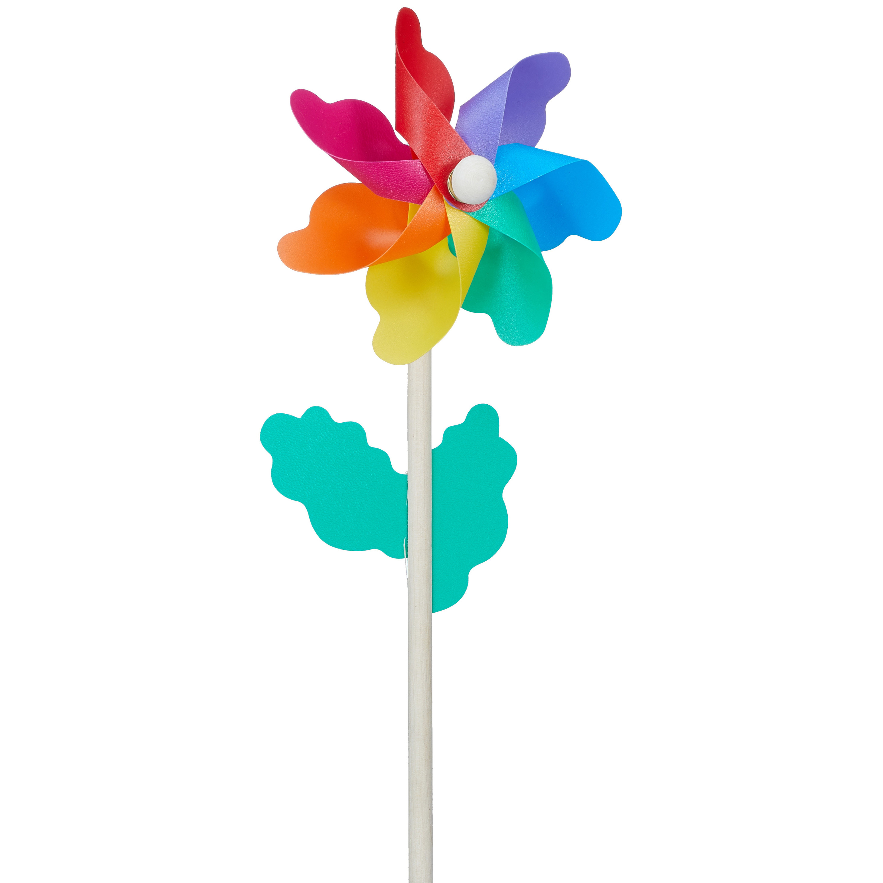 Windmolen tuin-strand Speelgoed Multi kleuren 30 cm