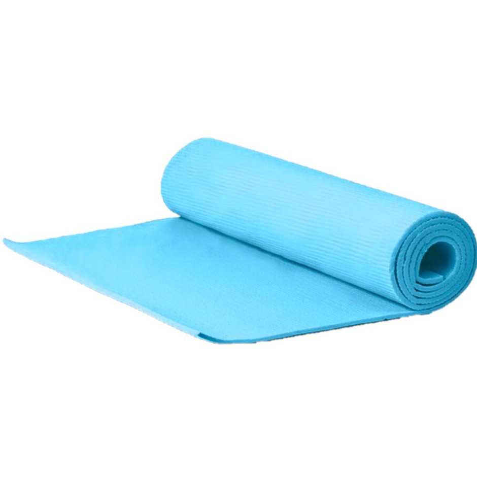 Yogamat-fitness mat blauw 180 x 51 x 1 cm
