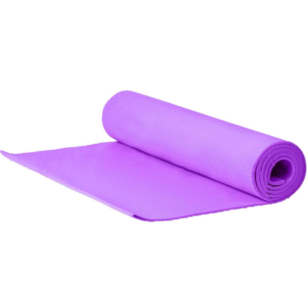 Yogamat-fitness mat paars 173 x 60 x 0.6 cm
