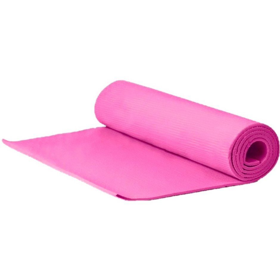 Yogamat-fitness mat roze 180 x 51 x 1 cm