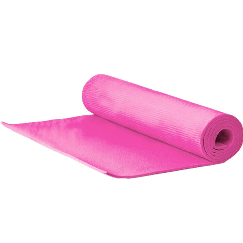 Yogamat-fitness mat roze 183 x 60 x 1 cm