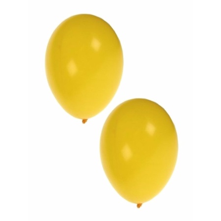 30x ballonnen setje blauw-rood-geel