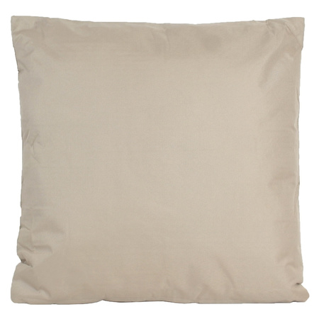 Pillows for garden couch set 6x - taupe/palm - 45 x 45 x 10  en 30 x 50 x 10 cm