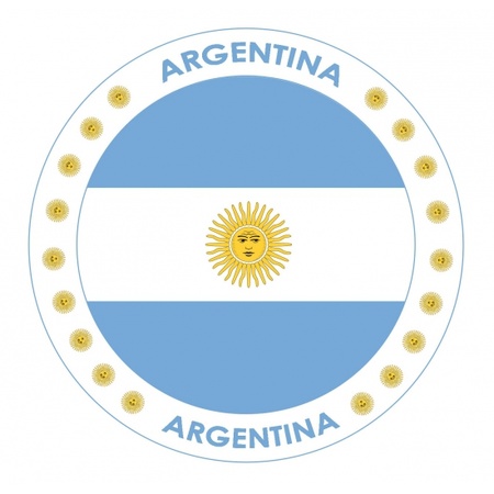 Argentini? vlag print bierviltjes