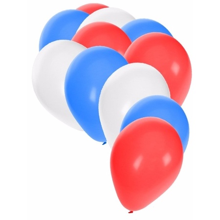 Feest ballonnen in de kleuren van Tsjechie 30x
