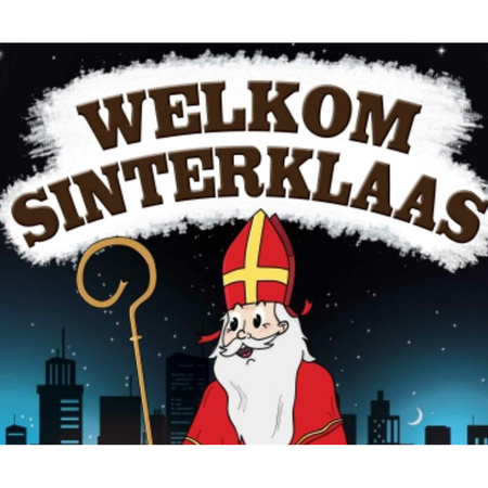 Pakjesavond decoratie pakket  welkom Sinterklaas