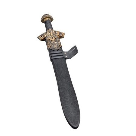 Feest Koning Arthur excalibur gouden zwaard 45 cm