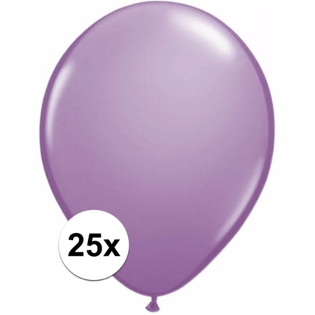 Zakje 25 lavendel party ballonnen
