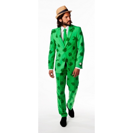Saint Patricks Day busines suit size 48 (M) with free sunglasses