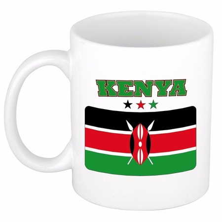 Koffiemok vlag Kenia 300 ml
