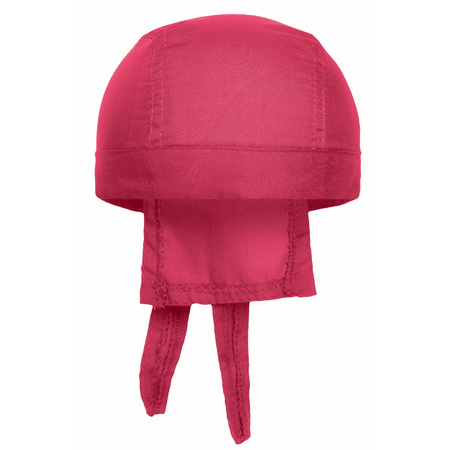 Bandana hat - hot pink - for adults
