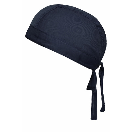 Bandana hat - navy blue - for adults