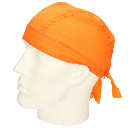 Bandana hat - orange - for adults