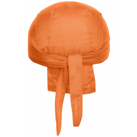 Bandana hat - orange - for adults