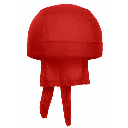 Bandana hat - red - for adults