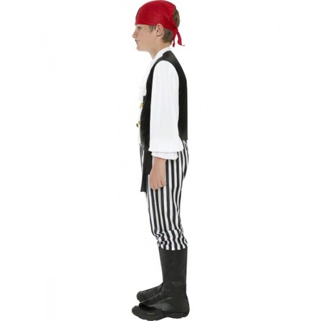 Pirate costume size L with sword for boys