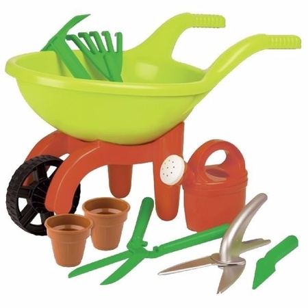 Garden toys wheelbarrow set 9-pcs