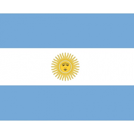 Stickers van de Argentijnse vlag