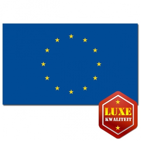 Grote vlag van europese uni