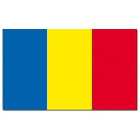 Landen thema vlag Roemenie 90 x 150 cm