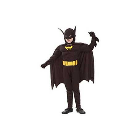 Muscular bat hero costume