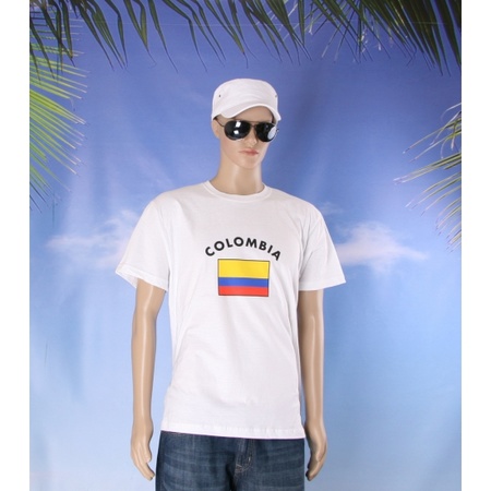 Colombia vlaggen t-shirts