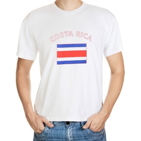 Costa Rica vlaggen t-shirts