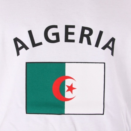 T-shirt vlag Algerije